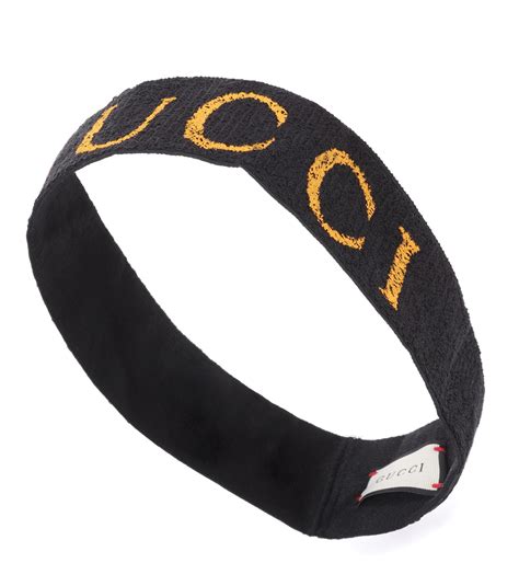 black elastic gucci headband|farfetch gucci headbands.